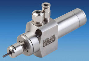 Back Working Spindle designed for back working, front and cross drilling